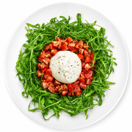 Burrata e Ciliegino